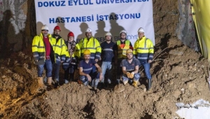 Narlıdere Metrosu’nda üçüncü istasyona ulaşıldı