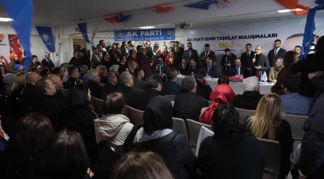 AK Parti Teşkilat Başkanı Kandemir’den tam gün İzmir mesaisi