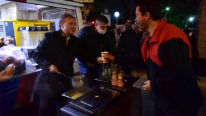 Başkan İduğ’dan vatandaşlara çorba ikramı
