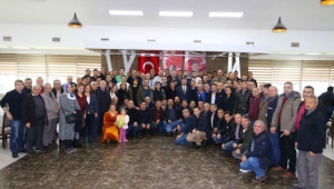 Başkan Sandal, apartman görevlileriyle buluştu