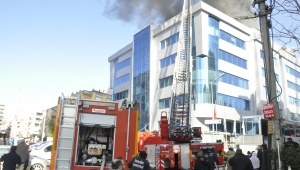 İzmir özel Egepol hastanede yangın