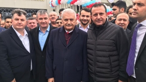 KINIK BELEDİYE BAŞKANI BİNALİ YILDIRIM'IN OKUL AÇILIŞINA KATILDI
