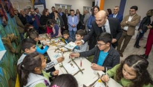 Kültürpark Çocuk Keşif Atölyeleri Merkezi açıldı