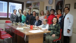 Batur’dan kursiyerlere sürpriz ziyaret