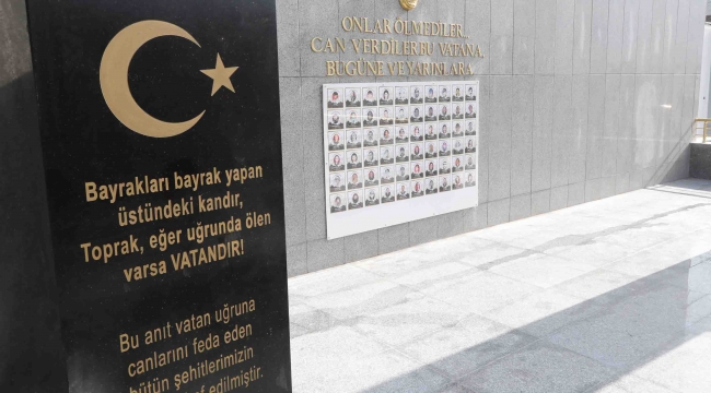 Bayraklı’da Şehitler Anıtı yenilendi