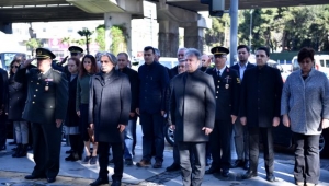 Bornova’da Çanakkale Şehitleri resmi törenle anıldı