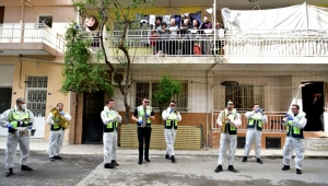 Bornova’da Koronavirüse karşı müzikle rehabilitasyon