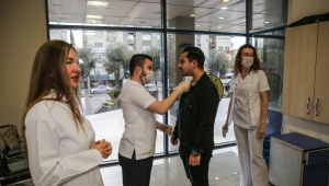 Buca Belediyesi’nde ateş ölçerli “38 derece” önlemi 