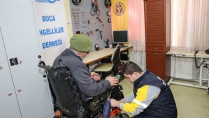 Buca Belediyesi’nden Türkiye’de bir ilk: Engelli tamir istasyonu