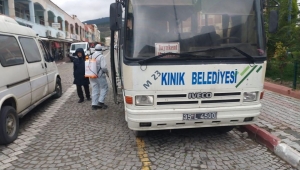 KINIK BELEDİYESİNDEN CORANAVİRUS ÖNLEMLERİ 