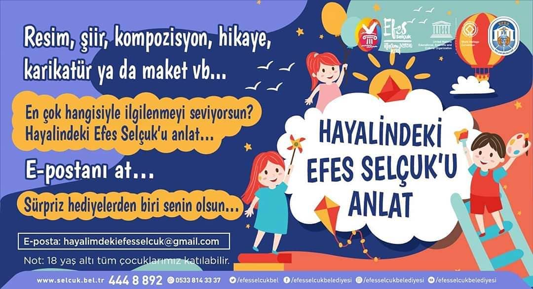 KORONAYA KARŞI EFES SELÇUKLU ÇOCUKLARA GÖREV 