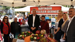 Üretici kadın pazarı Narlıdere'de!