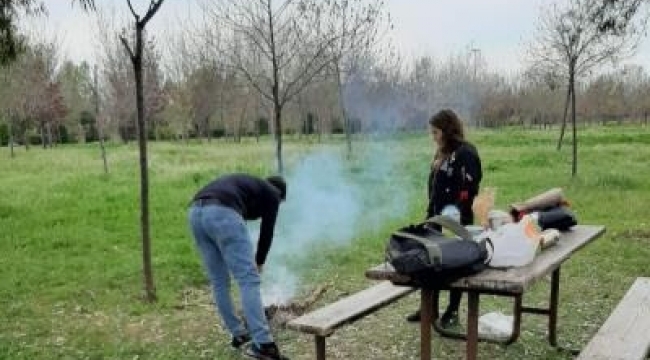 Zabıta mangalcılara göz açtırmadı