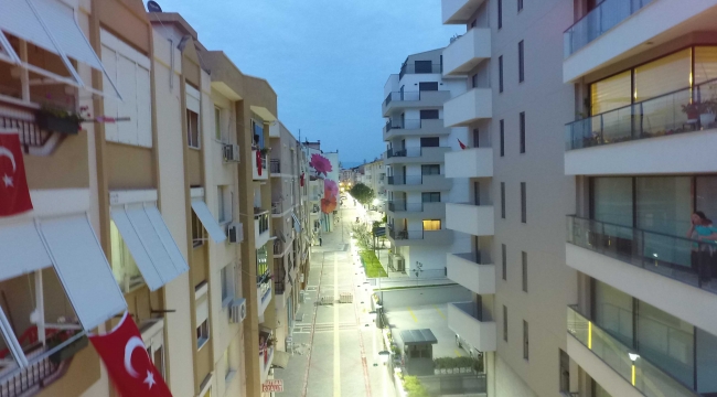 Barış Sokak yeni görünümüne kavuştu!