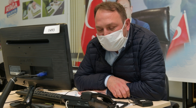 Başkan Gümrükçü Çağrı Merkezinde