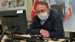 Başkan Gümrükçü Çağrı Merkezinde