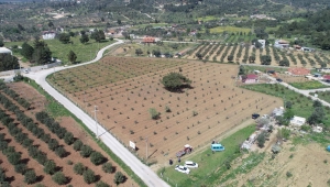 Başkan Kılıç 16 dönümlük “destek” bostanı kurdu