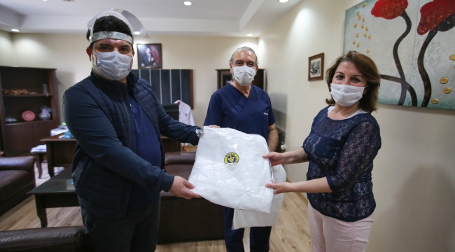 Başkan Kılıç’tan 500 sağlık çalışanına ekipman desteği 