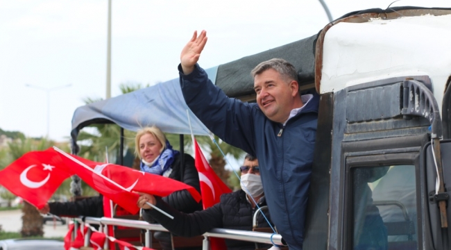 Çeşme tek yürek oldu!