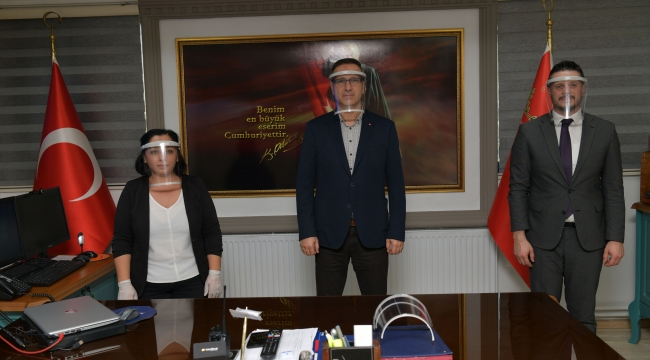Çiğli Belediyesi’nden Polislere Yüz Siperliği Desteği
