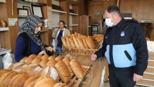 Gaziemir’de ekmek fırınlarına koronavirüs denetimi