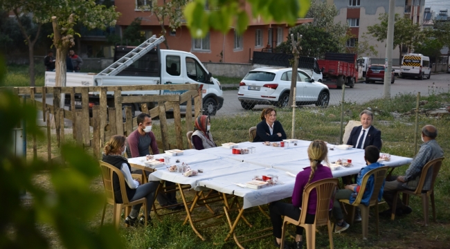 İlk iftar Pınarbaşı'nda