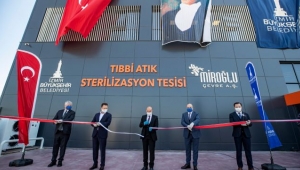 İzmir Büyükşehir Belediyesi tıbbi atık tesisi açtı