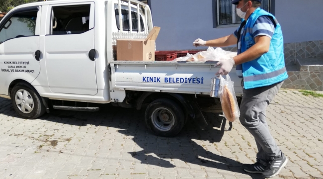 KINIK'TA HER GÜN 1000 KİŞİYE 3 ÇEŞİT YEMEK GİDİYOR