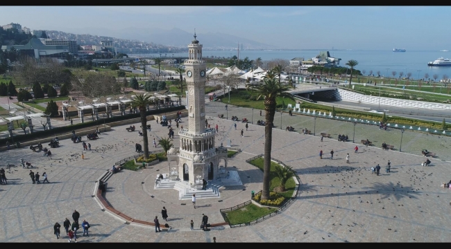 Konak sokağa çıkma yasağına hazır