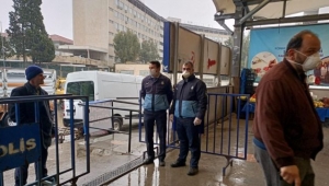 Konak’ta pazaryerlerine sıkı önlem