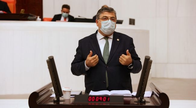 Milletvekili Sındır, “Belediyelerin en az geçen yılki gelirleri garanti edilmeli”