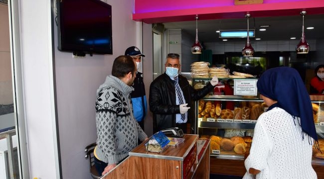 Narlıdere’de fırınlara ‘virüs’ denetimi