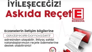 Askıda Reçete Bornova İlk bağış Başkan İduğ’dan