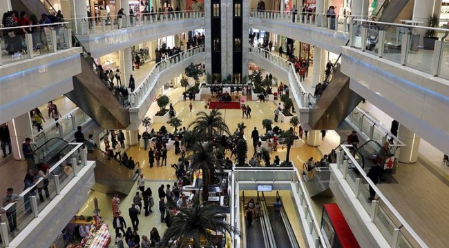AVM’lere üç günde 3.4 milyon ziyaret