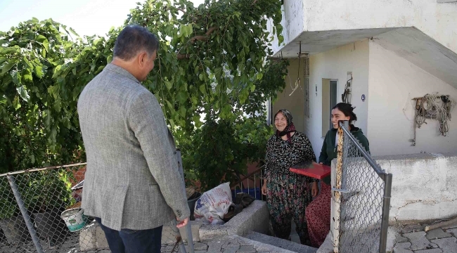 Başkan Tugay’dan Yamanlar’a bayram ziyareti