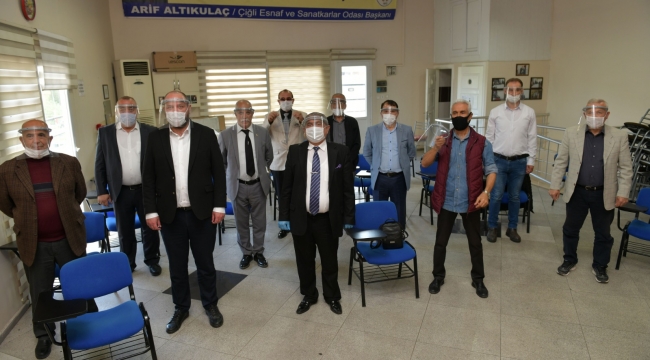 Gümrükçü'den Çiğli Esnaf ve Sanatkarlar Odası'na Ziyaret