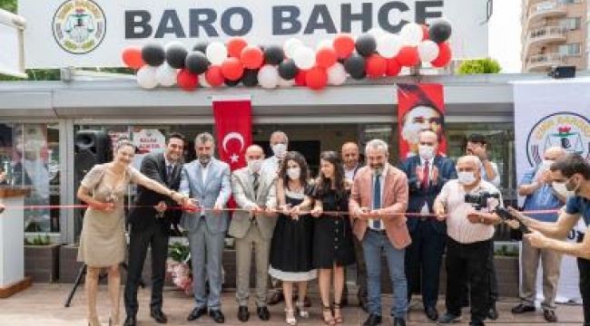 Başkan Soyer Baro Bahçe’nin açılışında konuştu: “Savunma güçlüyse adalet terazisi doğru işler”