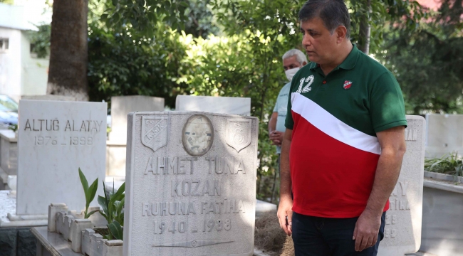 Başkan Tugay’dan unutulmaz futbolculara vefa
