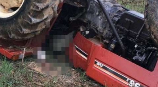 Digor İlçesinde traktör kazası 1 ölü