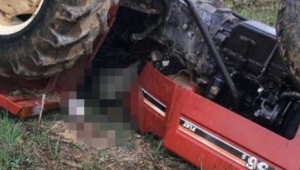 Digor İlçesinde traktör kazası 1 ölü