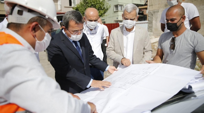 Konak’ın beş yıldızlı tesisi için kazma vuruldu!
