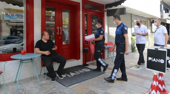 Konak’ta Turuncu Çember denetimi