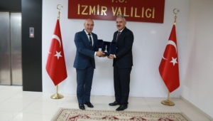 Soyer’den Ayyıldız’a veda ziyareti