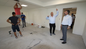 Başkan Sandal, çalışmaları inceledi