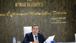 Batur: Konak Belediyesi’nin ayakları yere sağlam basıyor