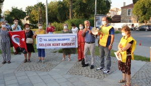 EFES SELÇUK’LU KADINLARDAN ŞİDDETE KARŞI DİRENME SÖZÜ 