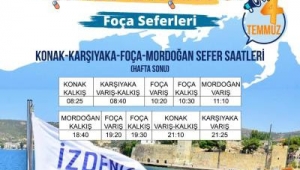 İZDENİZ’de yaz seferleri başlıyor
