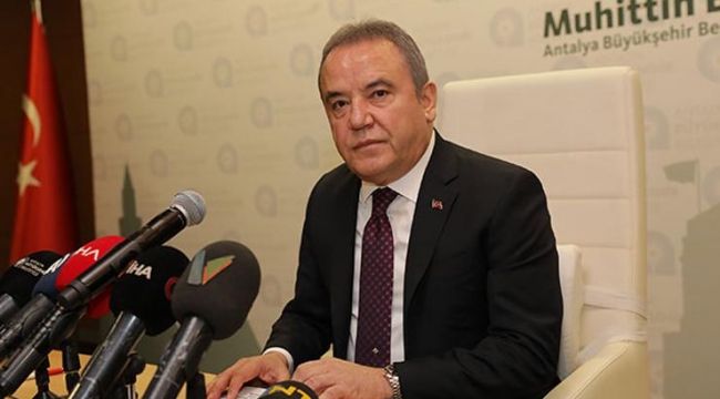 Antalya Büyükşehir Belediye Başkanı Böcek corona virüse yakalandı