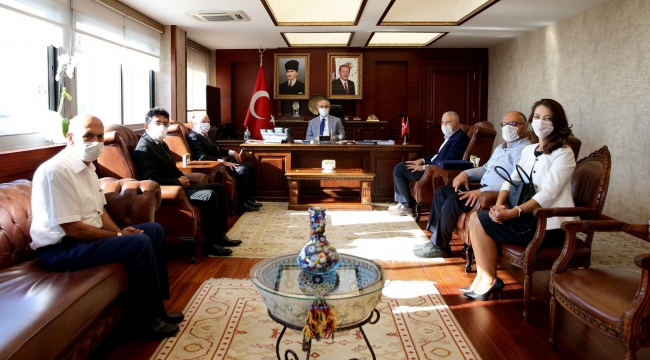 Başkan Karakayalı’dan Vali Köşger’e ziyaret