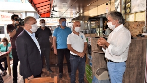 Bornova’da Koronavirüs denetimleri devam ediyor